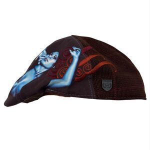 1333 Minna Newsboy Cap Goorin Bros Embroidered Woman Art Hat XL RARE‎ Y2K Artsy